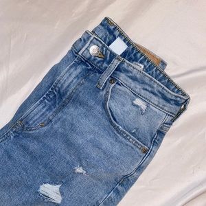 High rise vintage slim jeans
